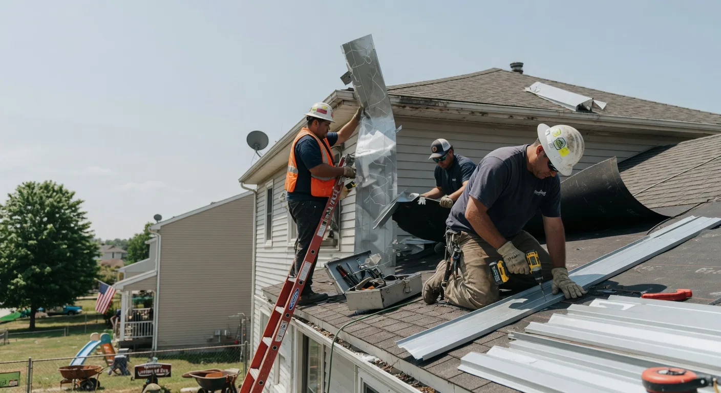 Storm Damage Metal Roof Repair in Yanceyville, NC